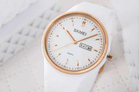 Zegarek Damski Skmei 1747WT + BOX Skmei Zegarek Damski Skmei 1747WT + BOX Skmei