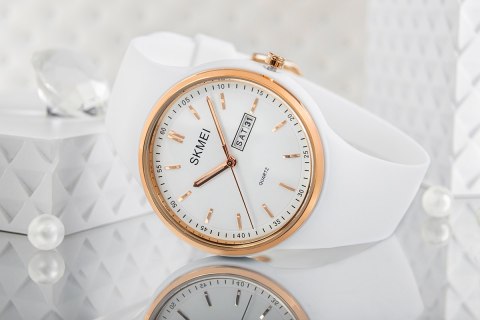 Zegarek Damski Skmei 1747WT + BOX Skmei Zegarek Damski Skmei 1747WT + BOX Skmei