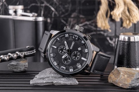 Zegarek Męski Skmei 1309BK + BOX Skmei Zegarek Męski Skmei 1309BK + BOX Skmei