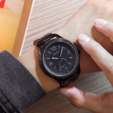 Zegarek Męski Skmei 1513BK + BOX Skmei Zegarek Męski Skmei 1513BK + BOX Skmei