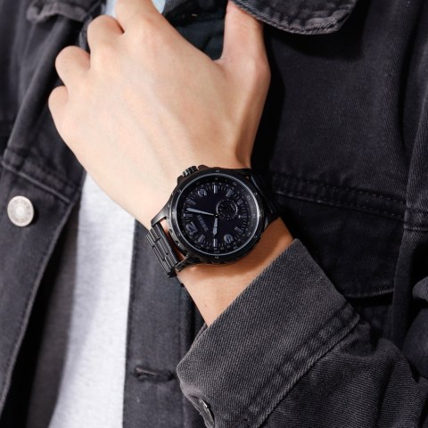 Zegarek Męski Skmei 1513BK + BOX Skmei Zegarek Męski Skmei 1513BK + BOX Skmei