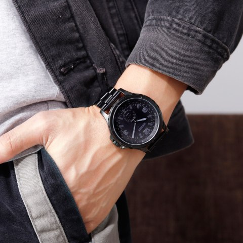 Zegarek Męski Skmei 1513BK + BOX Skmei Zegarek Męski Skmei 1513BK + BOX Skmei