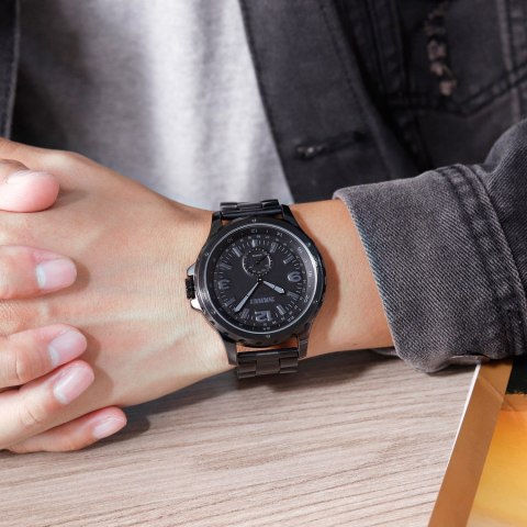 Zegarek Męski Skmei 1513BK + BOX Skmei Zegarek Męski Skmei 1513BK + BOX Skmei