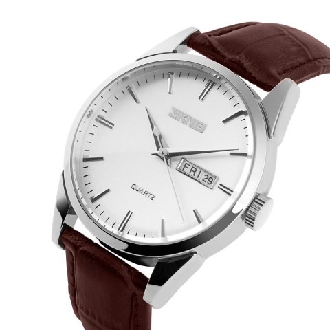 Zegarek Męski Skmei 9073SIWTB + BOX Skmei Zegarek Męski Skmei 9073SIWTB + BOX Skmei