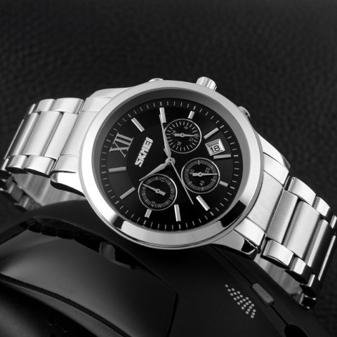 Zegarek Męski Skmei 9097BK + BOX Skmei Zegarek Męski Skmei 9097BK + BOX Skmei
