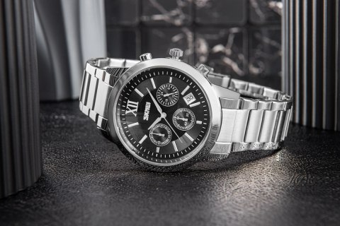 Zegarek Męski Skmei 9097BK + BOX Skmei Zegarek Męski Skmei 9097BK + BOX Skmei