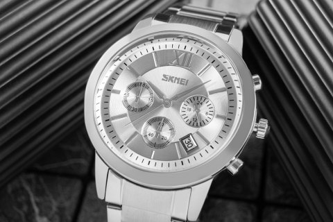 Zegarek Męski Skmei 9097SI + BOX Skmei Zegarek Męski Skmei 9097SI + BOX Skmei