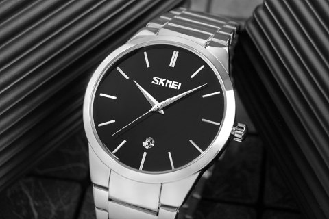 Zegarek Męski Skmei 9140SIBK + BOX Skmei Zegarek Męski Skmei 9140SIBK + BOX Skmei