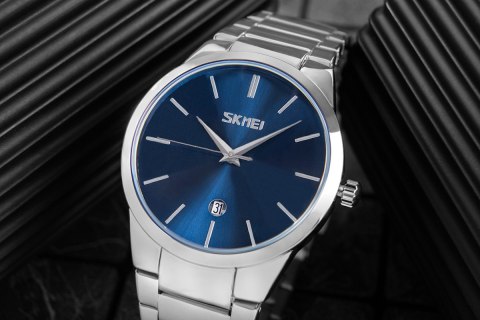 Zegarek Męski Skmei 9140SIBU + BOX Skmei Zegarek Męski Skmei 9140SIBU + BOX Skmei