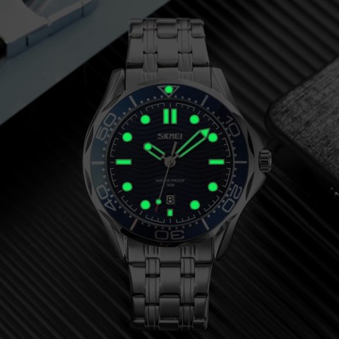 Zegarek Męski Skmei 9276SISIBU + BOX Skmei Zegarek Męski Skmei 9276SISIBU + BOX Skmei