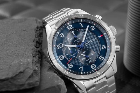 Zegarek Męski Tommy Hilfiger Axel 1792007 + BOX Tommy Hilfiger Zegarek Męski Tommy Hilfiger Axel 1792007 + BOX Tommy Hilfiger