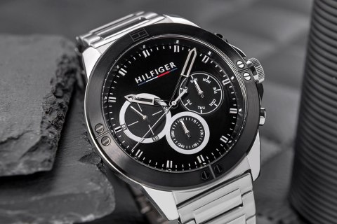 Zegarek Męski Tommy Hilfiger Harley 1791890 + BOX Tommy Hilfiger Zegarek Męski Tommy Hilfiger Harley 1791890 + BOX Tommy Hilfiger