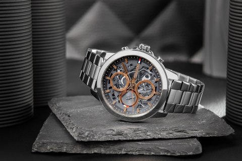 Zegarek Męski Tommy Hilfiger Henry 1710479 + BOX Tommy Hilfiger Zegarek Męski Tommy Hilfiger Henry 1710479 + BOX Tommy Hilfiger