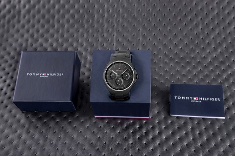 Zegarek Męski Tommy Hilfiger Justin 1792055 + BOX Tommy Hilfiger Zegarek Męski Tommy Hilfiger Justin 1792055 + BOX Tommy Hilfiger