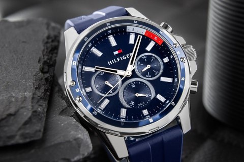 Zegarek Męski Tommy Hilfiger Mason 1791791 + BOX Tommy Hilfiger Zegarek Męski Tommy Hilfiger Mason 1791791 + BOX Tommy Hilfiger