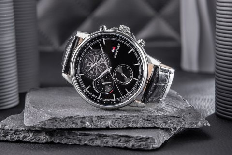 Zegarek Męski Tommy Hilfiger Steward 1710605 + BOX Tommy Hilfiger Zegarek Męski Tommy Hilfiger Steward 1710605 + BOX Tommy Hilfiger