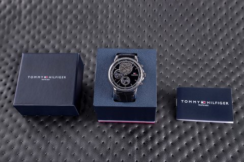 Zegarek Męski Tommy Hilfiger Steward 1710605 + BOX Tommy Hilfiger Zegarek Męski Tommy Hilfiger Steward 1710605 + BOX Tommy Hilfiger