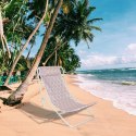 LEŻAK SKŁADANY PLAŻOWY Z ZAGŁÓWKIEM NIEBIESKI LEŻAK SKŁADANY PLAŻOWY Z ZAGŁÓWKIEM NIEBIESKI