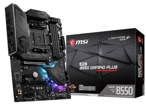 Płyta główna MSI MPG B550 GAMING PLUS (Socket AM4 /ATX) Płyta główna MSI MPG B550 GAMING PLUS (Socket AM4 /ATX)