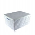 Koszyk z pokr. RATTAN 41X34X20 Koszyk z pokr. RATTAN 41X34X20