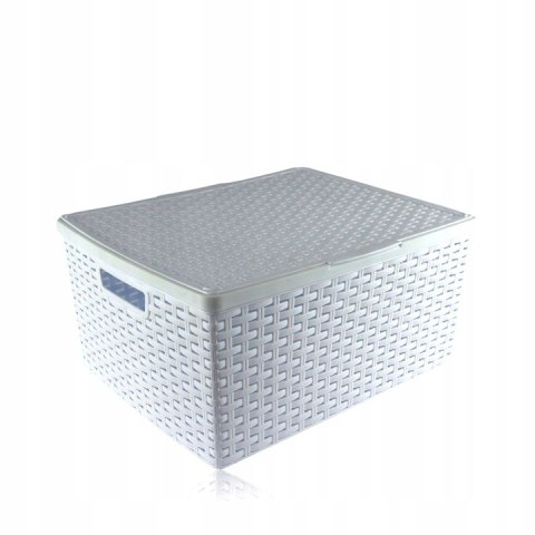 Koszyk z pokr. RATTAN 41X34X20 Koszyk z pokr. RATTAN 41X34X20