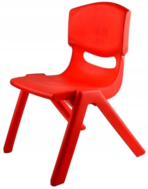 Krzesełko dzieciece do lat 3 FIORE czerwone Krzesełko dzieciece do lat 3 FIORE czerwone