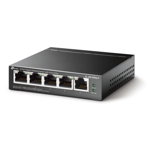Przełącznik TP-LINK SG1005LP TL-SG1005LP (5x 10/100/1000 ) Przełącznik TP-LINK SG1005LP TL-SG1005LP (5x 10/100/1000 )