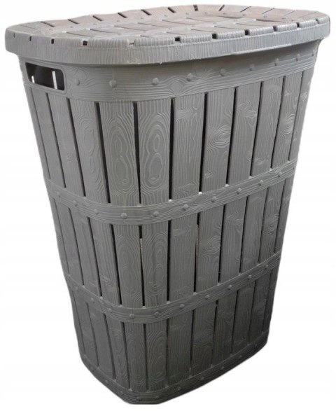 Kosz na bielizne 55 l WOOD - POPIEL Kosz na bielizne 55 l WOOD - POPIEL