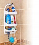 Półka łazienkowa CADDY 120x270x620 mm Półka łazienkowa CADDY 120x270x620 mm