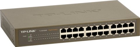 Przełącznik TP-LINK TL-SG1024D V1 (24x 1 GbE ) Przełącznik TP-LINK TL-SG1024D V1 (24x 1 GbE )