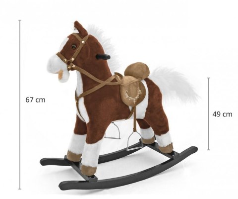Koń Mustang ciemny brąz Koń Mustang ciemny brąz