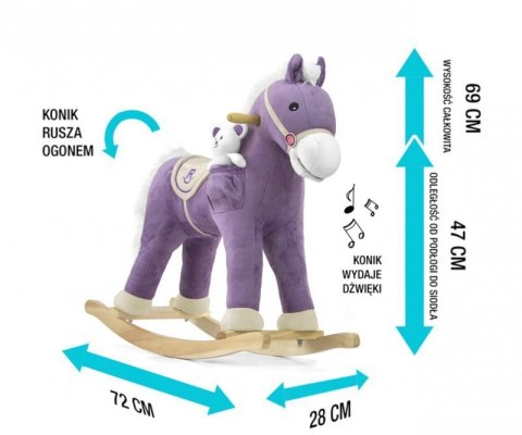 Koń Pony Purple Koń Pony Purple