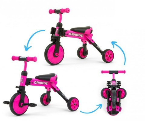 Rowerek 2w1 Grande Pink Rowerek 2w1 Grande Pink