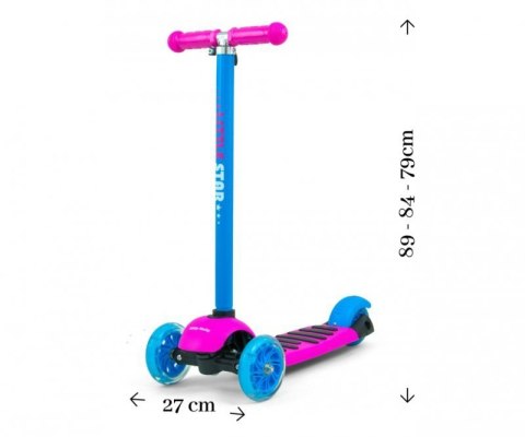 Scooter Little Star Pink-Blue Scooter Little Star Pink-Blue