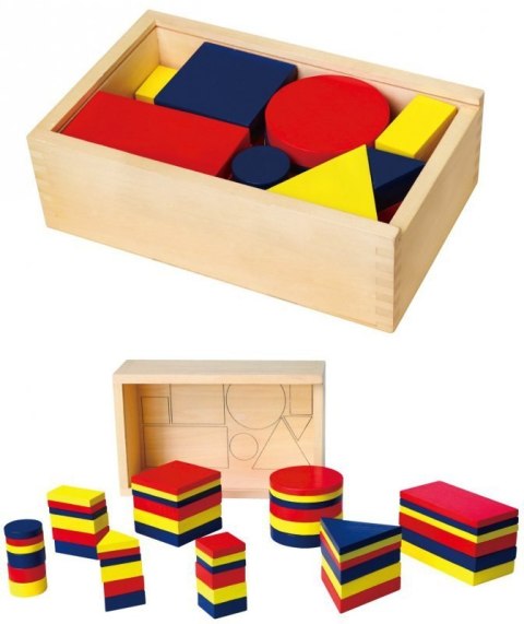 Viga 56164 Klocki logiczne - figury geometryczne Viga 56164 Klocki logiczne - figury geometryczne