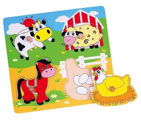 Viga 59562 Puzzle niespodzianka - farma Viga 59562 Puzzle niespodzianka - farma