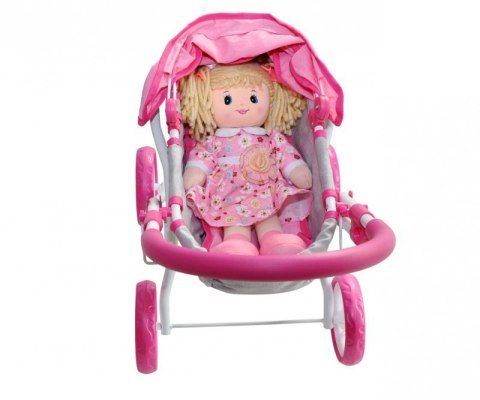Wózek dla lalek Dori Prestige Pink Wózek dla lalek Dori Prestige Pink