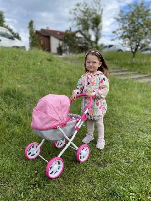 Wózek dla lalek Dori Prestige Pink Wózek dla lalek Dori Prestige Pink