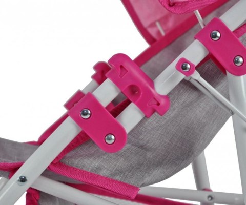 Wózek dla lalek Natalie Prestige Pink Wózek dla lalek Natalie Prestige Pink