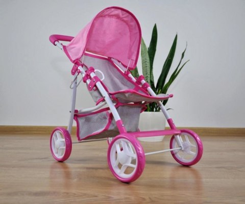 Wózek dla lalek Natalie Prestige Pink Wózek dla lalek Natalie Prestige Pink