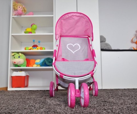 Wózek dla lalek Susie Prestige Pink Wózek dla lalek Susie Prestige Pink