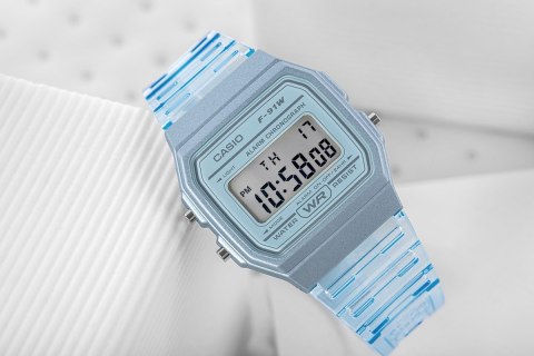 Zegarek Casio F-91WS-2DF + BOX CASIO Zegarek Casio F-91WS-2DF + BOX CASIO