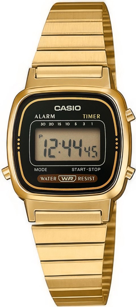 Zegarek Damski CASIO LA670WGA-1DF + BOX CASIO Zegarek Damski CASIO LA670WGA-1DF + BOX CASIO
