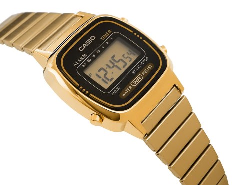 Zegarek Damski CASIO LA670WGA-1DF + BOX CASIO Zegarek Damski CASIO LA670WGA-1DF + BOX CASIO