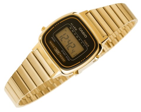 Zegarek Damski CASIO LA670WGA-1DF + BOX CASIO Zegarek Damski CASIO LA670WGA-1DF + BOX CASIO