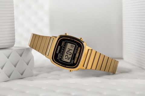 Zegarek Damski CASIO LA670WGA-1DF + BOX CASIO Zegarek Damski CASIO LA670WGA-1DF + BOX CASIO
