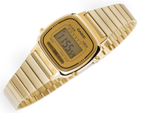 Zegarek Damski CASIO LA670WGA-9DF + BOX CASIO Zegarek Damski CASIO LA670WGA-9DF + BOX CASIO