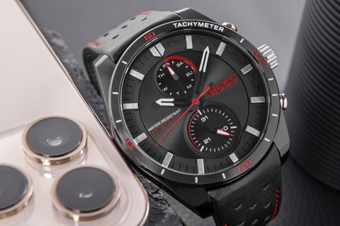Zegarek Męski Hugo Fast 1530370 + BOX Hugo Boss Zegarek Męski Hugo Fast 1530370 + BOX Hugo Boss