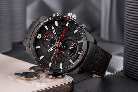 Zegarek Męski Hugo Fast 1530370 + BOX Hugo Boss Zegarek Męski Hugo Fast 1530370 + BOX Hugo Boss