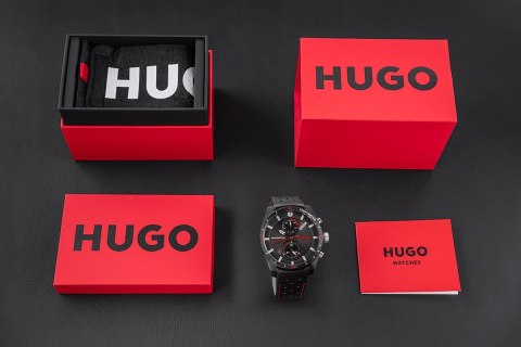 Zegarek Męski Hugo Fast 1530370 + BOX Hugo Boss Zegarek Męski Hugo Fast 1530370 + BOX Hugo Boss